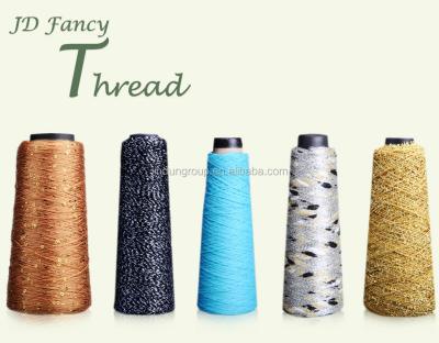 China Multicolor Anti-bacteria Polyester Sequin Yarn For Knitting for sale