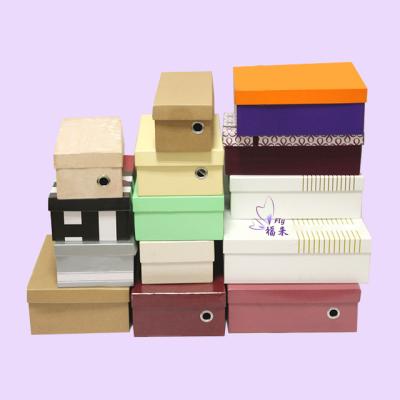 China Factory Direct Supply Wholesale Customized Logo Printed Gift Paper Shoe Packaging Boxes for sale