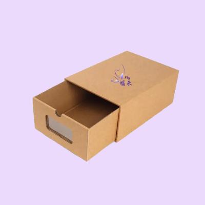 Cina Custom Unique Shoe Box Display  Clothing Mailer Shipping Box For Clothing Shoes Socks Packing in vendita