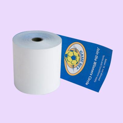 China Customized Size Thermal Printer Paper Roll pink Roll 8.5x11 With Paper Core for sale