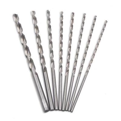 China Drill Holes 300/400/500mm HSS Twist Bit Round Straight Shank Tool Kit Wood Work Tool Twist Drill Bit Set Extra Long for sale