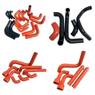 China High Temperature Resistance The factory can customize the car general purpose silicone rubber braided hose heat resistant radiator silicone hose for sale