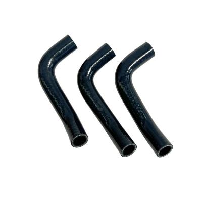 China High Temperature Resistance 4 layer intercooler radiator hose car elbow silicone rubber turbine hose car truck for sale