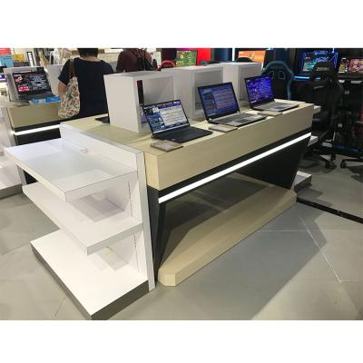 China Interior Design Store Shops Products Electric Digital Display Cabinet Retail / Electronic Display Mobile Showcase for sale