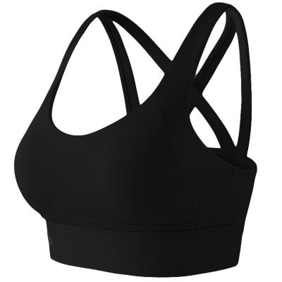 China Breathable High Intensity Shock Absorption Gather Yoga Bra Quick-Drying Fitness Vest Sports Back Beauty Underwear All-in-one for sale