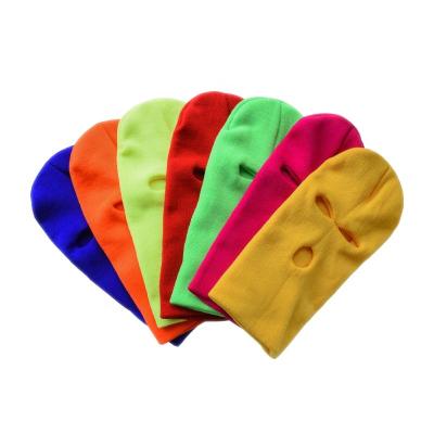 China Wholesale Unisex Balaclava Sports Hat Dust Proof Hat Winter Ski Mask 3 100% Acrylic Empty Hole COMMON for sale