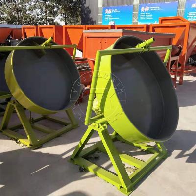 China Bio organic fertilizer production line disc granulator / pan granulator for fertilizer production line for sale