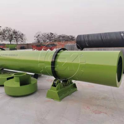 China Chicken manure rotary drum dryer / drying machine for sale