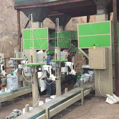 China Organic fertilizer single bucket automatic packing scale for sale for sale