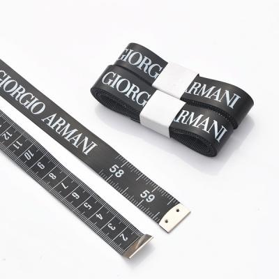 China Eco Friendly Durable Black Measuring Tape Ruler Flexible 1.5m Length for sale