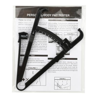 China Black Metric Body Fat Caliper For Fat Percentage Health Monitoring for sale