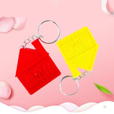 China Wintape 1 Meter 3ft Mini House Measuring Key Chain Tape Imperial Promotion Mini Tape Measure for sale