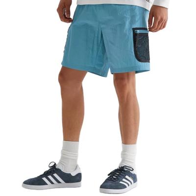 China Anti-wrinkle fashion shorts men's OEM custom high quality fashion zipper sports nylon utility pants for sale