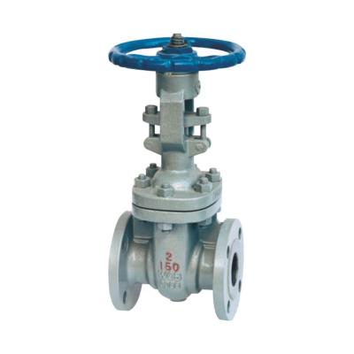 China Factory price stainless steel general pneumatic resilient flanged gate valve for sale