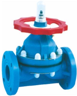 China Other Cast Carbon Steel Rubber Lined Diaphragm Valve for sale