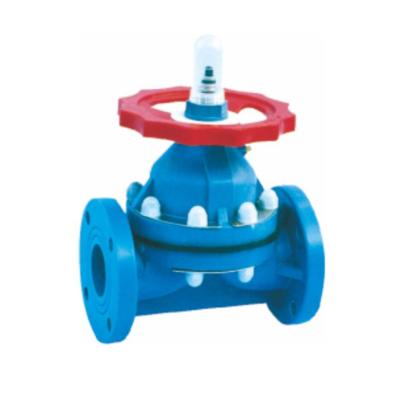 China Other Wholesale Best Quality Cast Iron Carbon Steel Rubber Lined Diaphragm Valve for sale