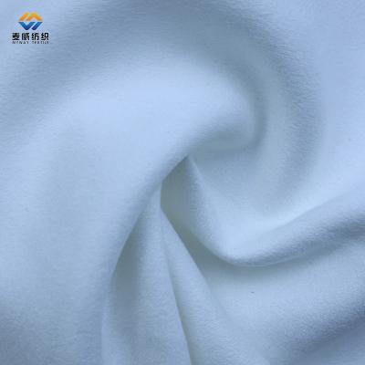 China [Myway] Soft Neoprene Morocco Polyester Spandex High Quality Suede Knitted Scuba Fabric For Garment for sale