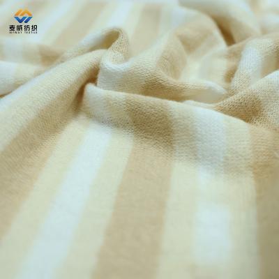 China Hot Selling Manufacturer Supply of Soft [Myway] Knit Polyester Fabric Cotton CVC Fleece Fabric For Garment Towel for sale