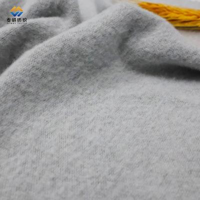 China Soft [Myway] hot sale factory supply knit polyester modal spandex hoodie knitting fabric brushed fleece fabric for garment for sale