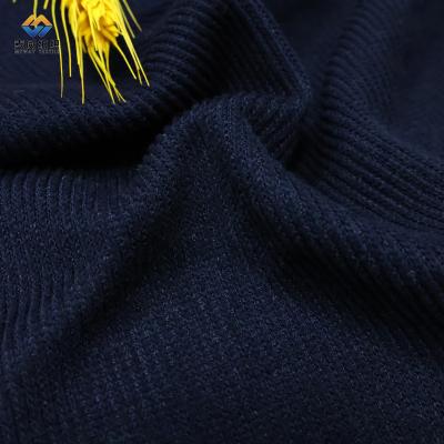 China [Myway] Wholesale High Quality Corduroy Soft Stripe Spandex Jacquard Flannel Fleece Fleece Fabric For Warm Garment for sale