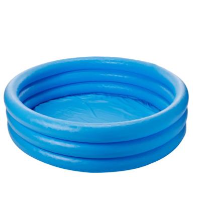 China Prefab Swimming Pool Kids Above Ground Rainbow Round PVC Outdoor Bath Playing Inflatable Swimming Pool, Inflatable Swimming Pool for sale