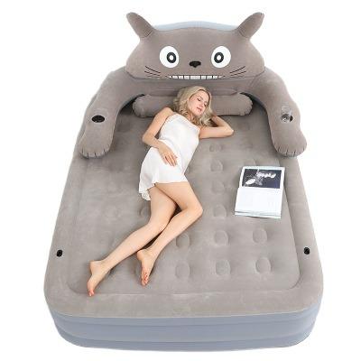 China New Foldable Inflatable Bed Air Mattress Indoor Outdoor Inflatable Air Mattress for Kids and Adult for sale