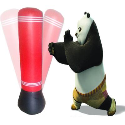 China Hot Selling PVC Inflatable Boxing Column Inflatable Vertical 1.5m Rocker Inflatable Boxing Sandbag for sale