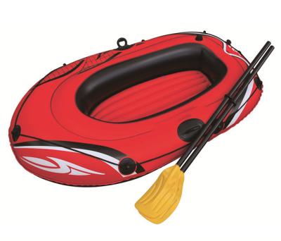 China Durable Two Person PVC Rowing Boat Inflatable Self Inflating PVC Inflatable Raft Fishing Boat For Sale for sale