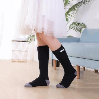 China Heating Heat Holder Sock Warmer Winter Boots Rechargeable Battery Grip Custom Sock Heat Transfer for sale