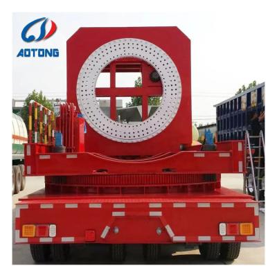 China 28T Landing Gear Heavy Duty 78m Wind Turbine Blades Trailer with Optimal Performance for sale