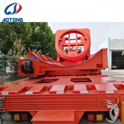 China 8m 10m 12m Telescopic Telescoping Solar Wind Trailer for Air Wind Generator by AOTONG for sale