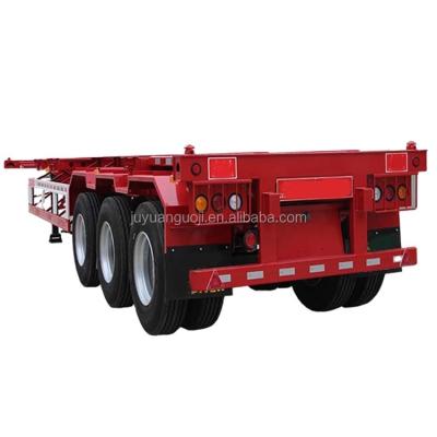 China Professional Wholesales 3 Axles 40ft Container Trailer in India and Malaysia for sale