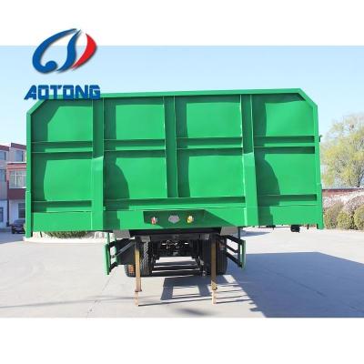 China Special Vehical Manufacturing 30-60 Tons 45 Ft Semi Trailer with York Optional Axle for sale