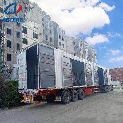 China Wing Food Van Trailer Truck Heavy Duty I Beam Main Beam Steel Cargo Semi Trailer for sale