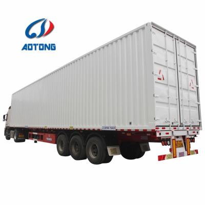 China Aluminum Alloy Cargo Box 53ft Dry Van Semi Trailer for Customised Transportation Needs for sale