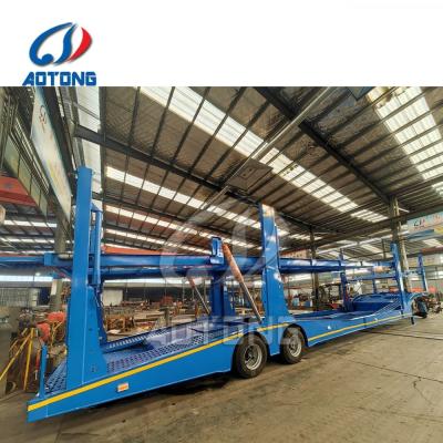 China JOST 2 Axles Car Carrier Trailer Car Transport Semi Trailer Car Carrying Semi-trailer for sale