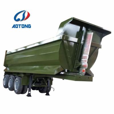 China Kleine boerderij Dump Trailer zelfontlading Tipping Truck Trailer End Dumping Trailers Te koop