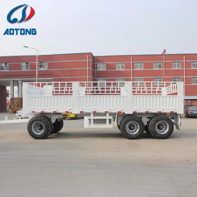 China 7000*2500*2550 20T 2/3 Axle Full Trailer for Interlink Trailer Original Manufacture for sale