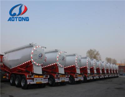 China 3 Axles Bulk Silo Carrier 30 60 65cbm 50t 66 Ton Cement Tank Semi Trailer for Product for sale