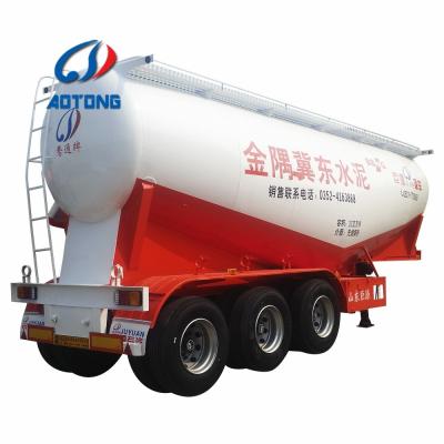 China FUWA BPW Optional 3 Axle Cement Carrier Trailer Tanker Truck for Bulk Silo Tank Transport for sale