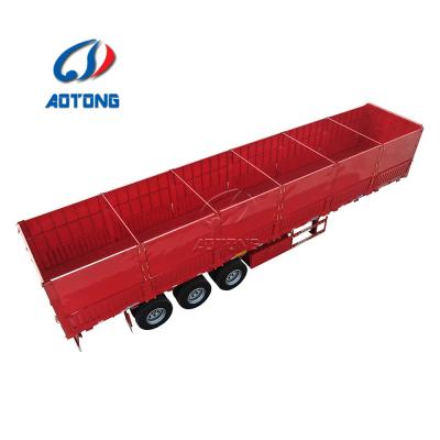 China General Cargo Transport Semi Trailer with Exchangeable 2