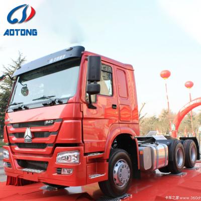 China Logistics Transportation 6x4 Driving Type Dump Truck Tractor Truck Head with 371HP for sale