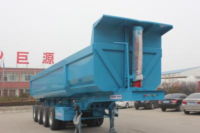 China 3 Axles New Produced Dump / Tipping Semi Trailers With U Shape / Square Shape Box for sale