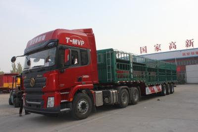 China Trailer Fence Semi Trailer 13000x2500x3900mm Suspension Air/Mechanical Suspension for sale