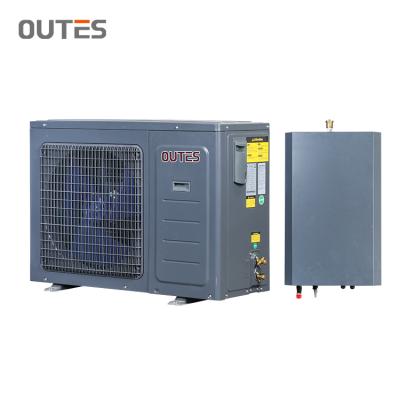 China Hotel DC Inverter EVI Air To Heater Residential Low Ambient Heat Water Pump For Sanitary Heating Cooling for sale