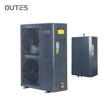 China Hotel R410A DC Inverter Type EVI Sanitary Hot Water Heat Pump For Low Ambient With High Efficiency for sale