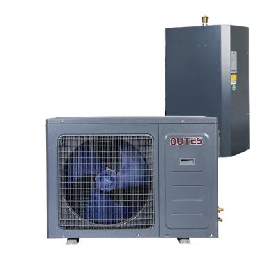 China Hotel DC Inverter EVI WATER SOURCE HEAT PUMP air source water to air heat pump for sanitary heating cooling for sale