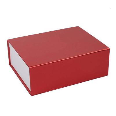 China Customized Logo Flip Paper Box Recyclable Creative Bronzing High End Cosmetic Packaging Box for sale