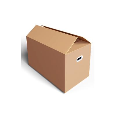 China Large Recyclable Thickened Moving Corrugated Kraft Paper Box 50' 12' 12 For Moving Storage for sale