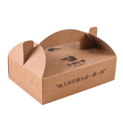 China Biodegradable Wholesale Catering Food Wrap Disposable Wrapping Paper Fried Chicken Box for sale